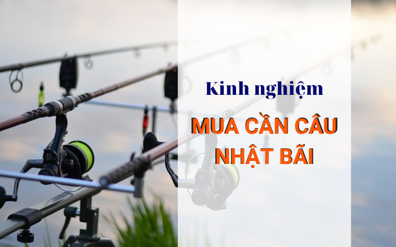  mua cần câu Nhật bãi