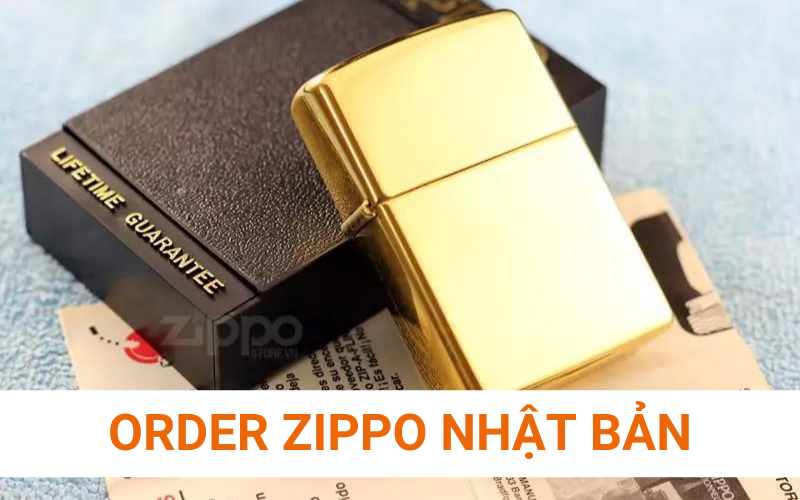 Cách order Zippo Nhật Bản tiết kiệm chi phí nhất